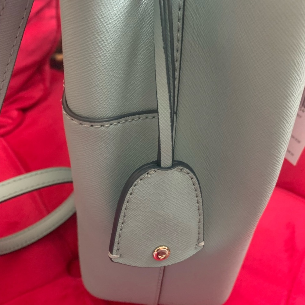 Kate Spade Zuri Maiden Way Suffiano Seaside Blue Handbag with matching Wallet - Picture 13 of 13